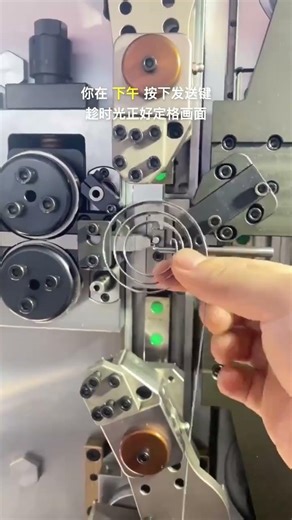 ss spring making machine