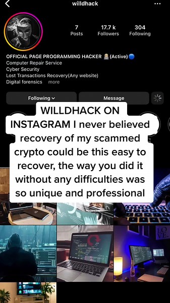 How to recover lost cryptocurrency or scammed Bitcoin@WILLDHACK #scammersbitcoin #forexscamers #cryptocurrencyscam #recoverscammedbitcoin #scammedcryptorecovery #bitcoinrecoveryfromscammers #howtorecoverhackedbitcoinwallet #recoverlostbitcoinwallet #bitcoinrecovery #bitcoin #crypto #scammed #scam #blockchainhacked #usdtrecovery #metamaskhacked #trending #goviral #gotscammed #willdhack #trustwalletrecovery #safecrypto #trustwallet #trustwallettoken #moneyback #usa #uk #recovery #lost #lostfiles