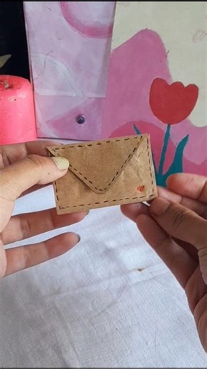 let's make a cute envelope gift idea ✉ #shortvideo #shortfeed