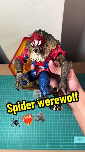 Spider Werewolf Custom Action Figure by Macgyver Customs