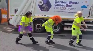 Rolling with the BINMEN ❤️❤️❤️ | The Dancing binmen