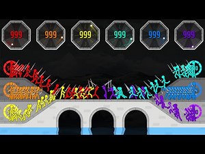 3v3 Bridge Clash - Stickman & Ragdoll Fight - Remaster
