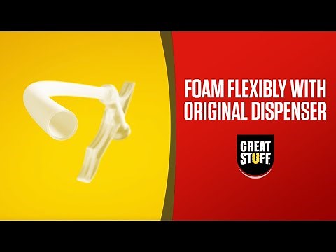 Applying Foam to Gaps, Cracks, and Crevices with Great Stuff™ Original Dispenser