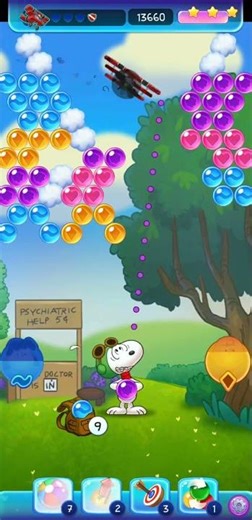 Snoopy Pop Defeat The Red Baron Plane