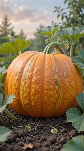 Oddly Satisfying Giant Pumpkin Growth Time Lapse #timelapse #asmrvideo (ASMR)