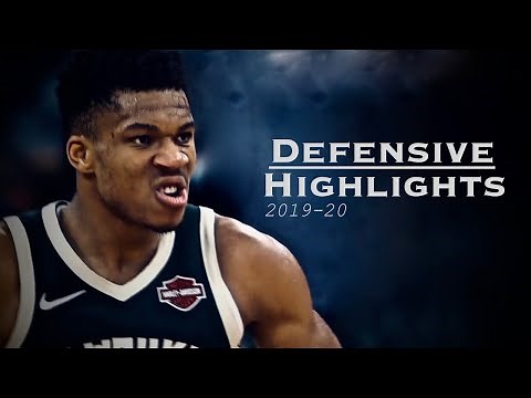 Giannis Antetokounmpo Defensive Highlights | 2019-20
