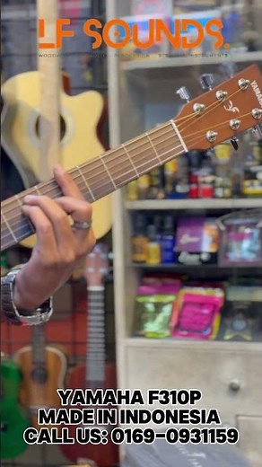 Looking for that warm, rich acoustic tone? Check out the Yamaha F310 — a legendary guitar