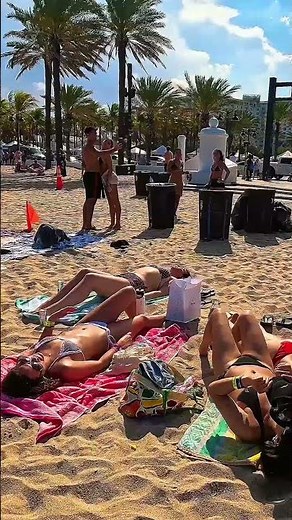 🇺🇸 POV: Beach Walk Spring Break Florida, USA #shorts