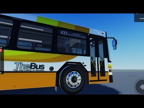 Bus 623 HONOLULU Route 432 Waipahu Transit Center.