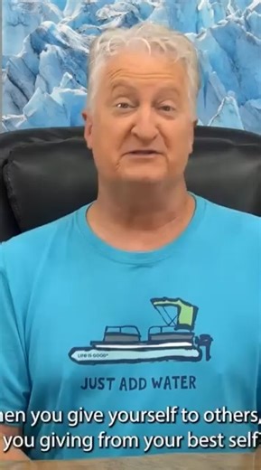 3K views · 97 reactions | How do you refill your own pitcher? " When we are less than our best, we give less than our best, and we are all less blessed." | Andy Andrews | Facebook