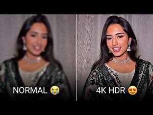 How to Enhance Video Quality on ANDROID | HDR Quality Like a Pro! 📈