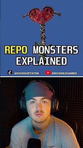 R.E.P.O Monsters Explained: Heart Hugger #repo #gaming #scp #horror #indiegames #explained #scary