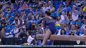 Christine Peng-Peng Lee does flairs #LikeaGirl. | UCLA Gymnastics