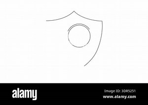 Animated security audit icon featuring a shield and magnifying glass. Perfect for cybersecurity, data protection, and system analysis videos Stock Video Footage - Alamy