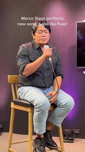 Marco Sison Sings 'Sabik Na Puso' Live Performance