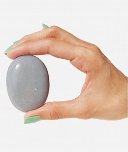 Agate Angelite Palm Stone at Best Price in Mumbai - ID: 5728424 | 9 Initiative Trading LLP