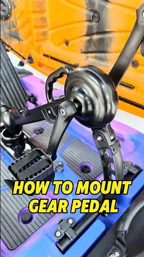 How to Mount Gear Propel Pedal on Your Kayak — Fast Guide #kayakpedal