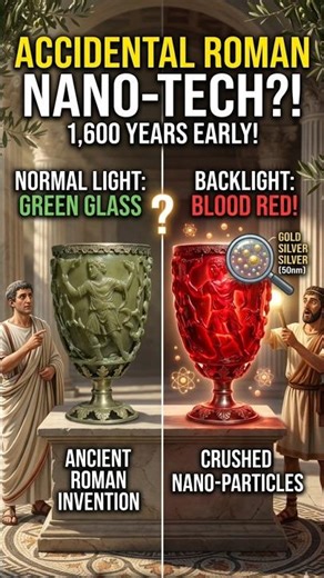 Did Ancient Romans Invent Nanotechnology? The Scientific Mystery of the 1600-Year-Old Lycurgus Cup!