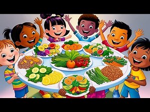 “Healthy Foods Fiesta - Fun & Educational Song for Kids!”