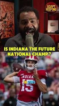 Is No. 1 Indiana the future national champ? #indiana #hoosiers #rolltide #cfb #cfbplayoff