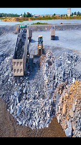 GIANT BULLDOZER & DUMP TRUCKS Moving ROCKS! Extreme Work Heavy Equipment Power: Crushing and Pushing Massive Stone! UNBELIEVABLE Rock Moving: Watch These Machines Dominate! | Lewis Mcinally