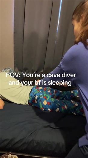 Nathan Marois (@nathan_lits)’s video of cave diving