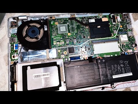 Asus VivoBook 14 disassembly & cleaning | What's inside the Laptop