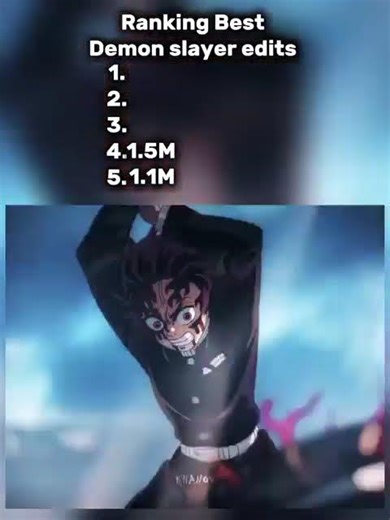 Demon Slayer Edits Ranked… #1 Is INSANE 🔥😱