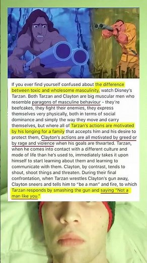Tarzan Vs Clayton Exploring Masculinity In Disney's Tarzan