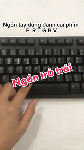 Cách đánh máy 10 ngón cho người mới bắt đầu