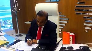 A glimpse of the Indian billionaire, Dr B.Ravi Pillai at his office. . . Gulf Insider's next special edition in January 2019 will feature unique interviews with Bahrain's most influential and prominent non-resident Indian businessmen. | Gulf Insider
