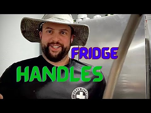 How to remove refrigerator handles