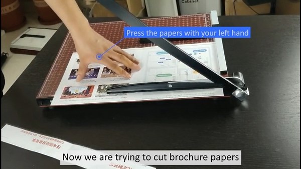 Watch How to use the paper cutter. on Amazon Live