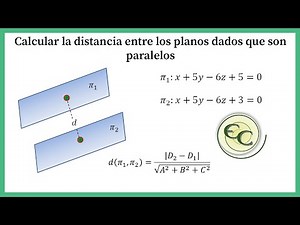 Distance between two parallel planes