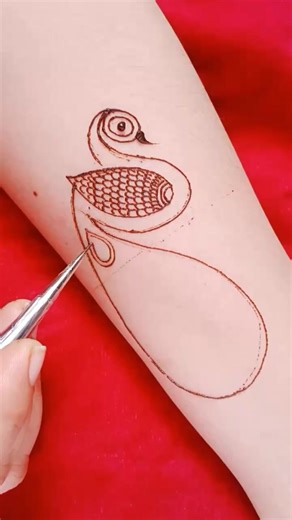 Simple Mehndi Design Tutorial for Beginners