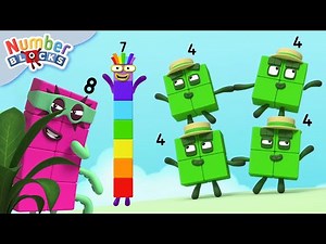 Best Friends Forever! 🤗 | International friendship day | Learn to count Kids Cartoons | Numberblocks