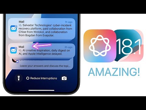 20+ New Apple Intelligence Features! (iOS 18.1 Beta)