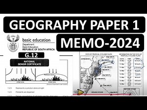 MEMO GEOGRAPHY PAPER 1 GRADE 12 FINAL EXAM , NOVEMBER GRADE 12 GEOGRAPHY P.1 MEMO [THUNDEREDUC]