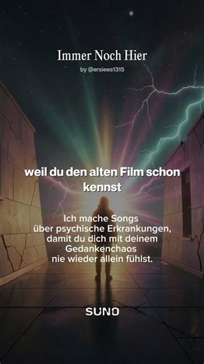 Immer Noch Hier (Posttraumatische Belastungsstörung / PTBS) ⛈️💔