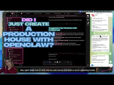 Did I just create a Production House with OpenClaw?