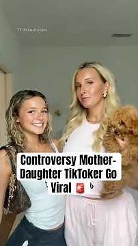 Controversial Mother-Daughter TikToker's Go Viral #shorts #elleighgrace #chastitynolan
