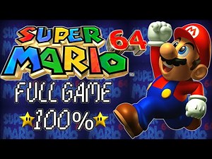 Super Mario 64 - 100% Full Game - Longplay - No Commentary - N64 Nintendo Classics - Switch 2