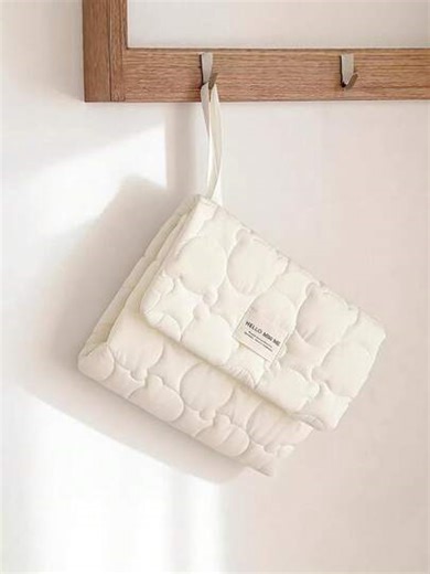 Multifunctional Baby Waterproof Changing Pad, Foldable Bear Pattern Diaper Bag, Portable Mat For Short Trips | SHEIN