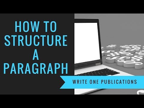 How To Structure A Paragraph In A Novel