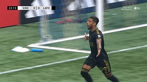 Los Angeles Football Club travelled to Vancouver knowing a win and they would advance. Denis Bouanga's first-half penalty kick led the way to the next round of the Audi MLS Cup Playoffs. | Major League Soccer (MLS)