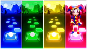 78K views · 751 reactions | See Hulk  TV Women  Wednesday Adams The Amazing Digital Circus Tiles Hop Edm Rush Gameplay  | Tiles Hop 1.5M | Facebook