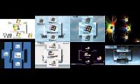 Mix of 8 videos from youtube : Many Shuric scan many shuric scan..64