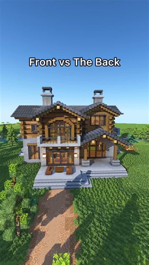 Waspy on Instagram: "Front vs back built with @airtugmc What do you guys think of this build!? Comment below❤️ Builds available for download link is in my bio! 🍞Build on The Bakery IP: play.bakery.builders #minecraft #minecrafter #minecraftpc #mcpe #minecrafters #minecraftbuild #minecraftbuilds #minecraftpe #minecraftonly #minecraftmemes #minecraftserver #minecraftersonly #mcpe #gaming #minecraftmeme #minecraftpocketedition"