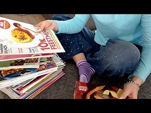 ASMR Magazine Sorting, the Cozy Way • No Talking
