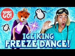 "The Ice King Freeze Dance!" 🥶👑 /// Danny Go! Brain Break Movement Songs for Kids - Videos For Kids